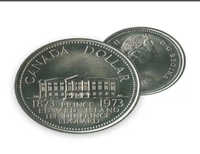 1973 Dollar canadien en nickel mis en circulation Pièce VF