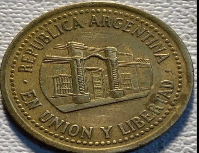 1992-2009 Argentine 50 centavos TTB