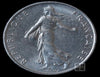 1978 French 1 / 2 francs seeds goddess 19.5mm