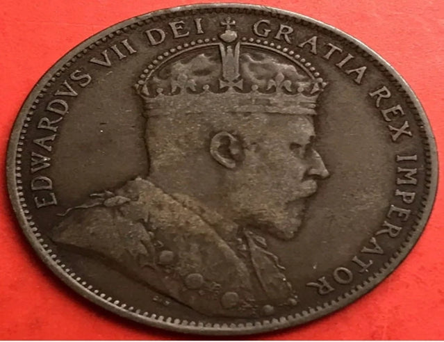 1909 Newfoundland 1 Cent - VF