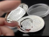 Lucky Coin -Halloween Design-Craft Gift Coin Child Gift  Silver Plated