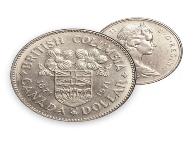 1971 Dollar canadien en nickel mis en circulation Pièce VF