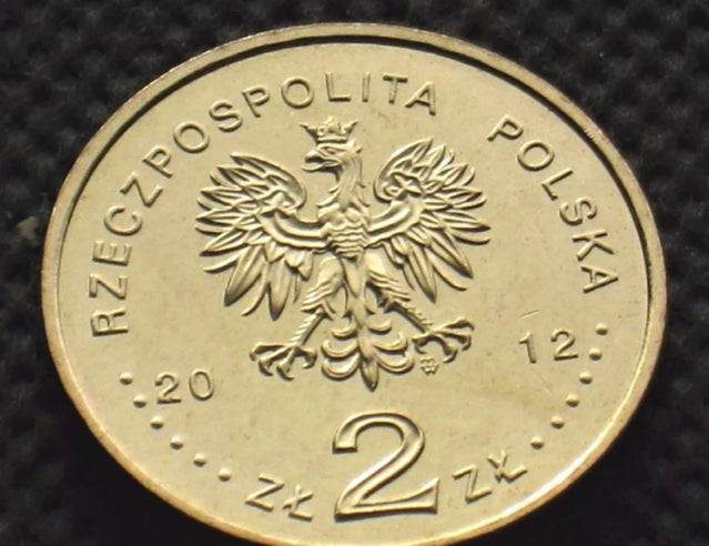 coin of Poland - 2012 Uefa euro soccer cup poland-Ukraine