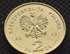 Pièce de monnaie de Pologne - Coupe d'Europe de football de l'UEFA 2012 Pologne-Ukraine