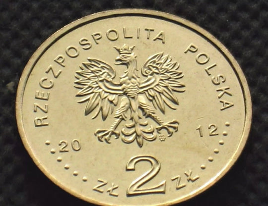 Pièce de monnaie de Pologne - Coupe d'Europe de football de l'UEFA 2012 Pologne-Ukraine