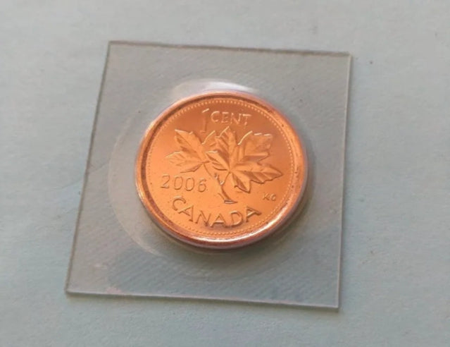 2006P Prooflike Canadian Small Penny