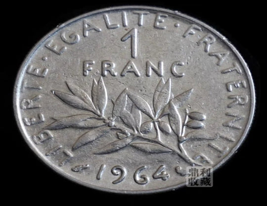 1964 Déesse française des semailles 24mm européenne 1 Franc