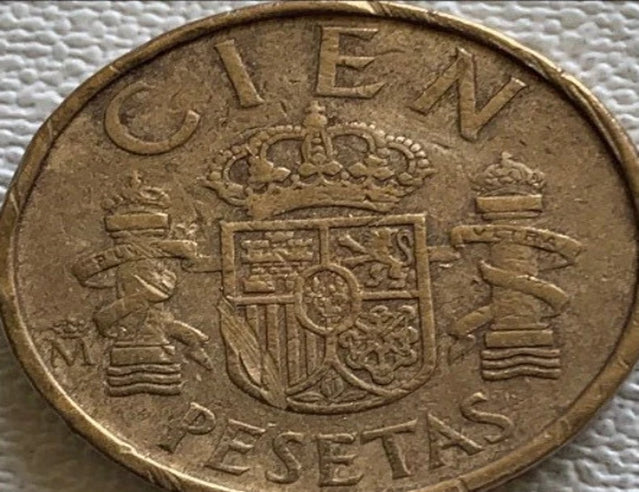 1989 Spanien 100 Peseten VF