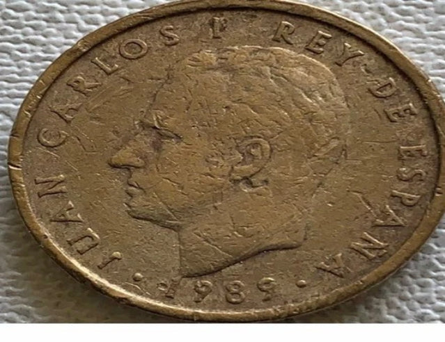 1989 Spanien 100 Peseten VF