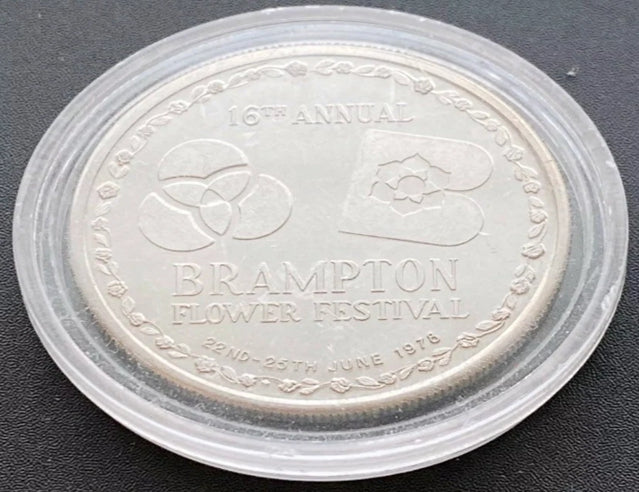 1978 Edmonton Canada Commonwealth Games Medal - Bannister / Landy