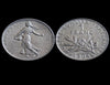 1964 French goddess of sowing 24mm European 1 Franc