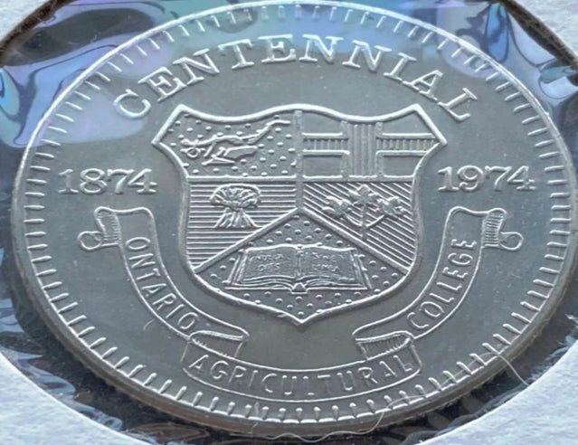 1974 Guelph Ontario 1 Trade Token – Centennial Dollar