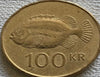 1995 Iceland 100 kronur VF