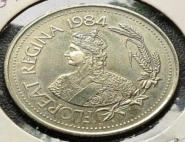 1984 Regina Saskatchewan 1 Trade Dollar - Siècle de progrès