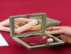 2 Pcs 3D Floating Frame Holder Box Coins Stamp Jewelry Display Case Color Box with free stand base Gift box 90mm*90mm