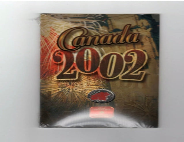 2002 Canadian Coloured Quarter von der Münzstätte versiegelt – Canada Day