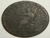 1838 trade & navigation pure copper preferable to paper one stiver token coin