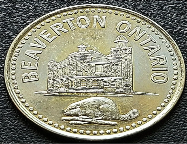 1984 Beaverton Ontario 1 dollar commercial - Dollar du centenaire