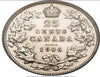 1906- Canada Silver Quarter - Circulé VF Condition