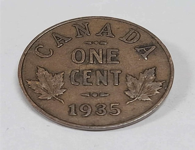 Zustand der Canadian Penny VF von 1935