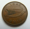 1943 1/2 penny Irlande truie avec porcelets